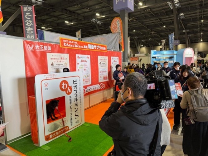 わんビオフェルミンS・にゃんビオフェルミンSのブース1