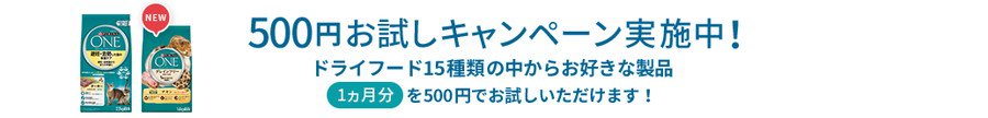 お試しバナー