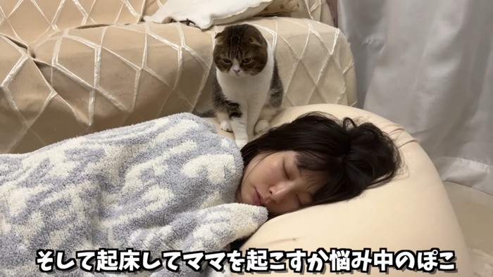 悩むぽこ太郎くん