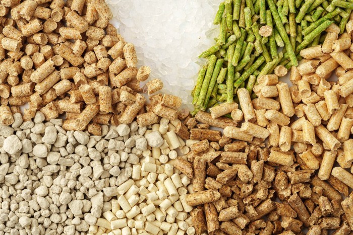 いろいろな猫砂