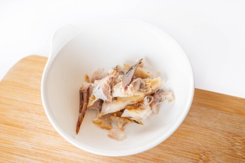 焼き鯵のほぐした身