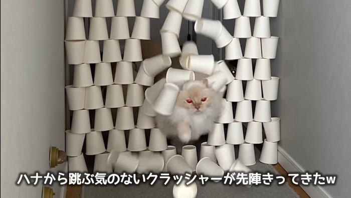 クラッシャーが先陣