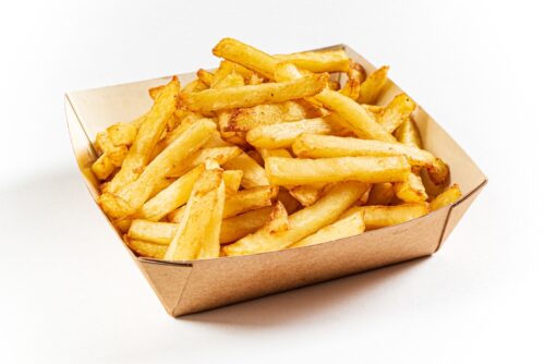 ボックスにはいったポテト