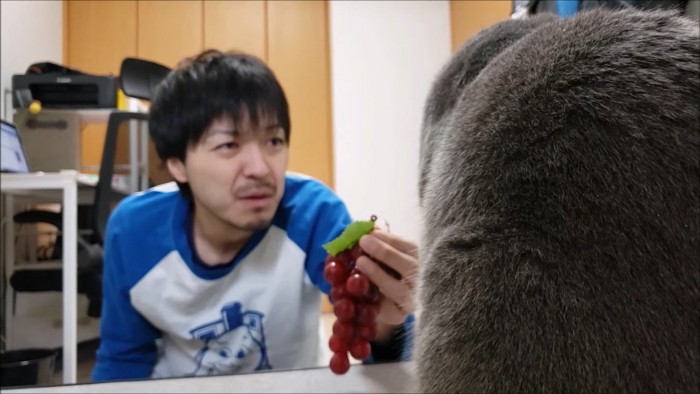 後ろ姿のアップ