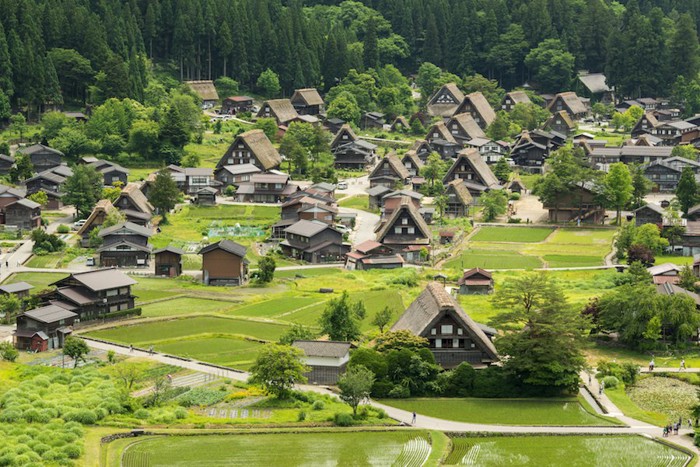 白川郷の景色