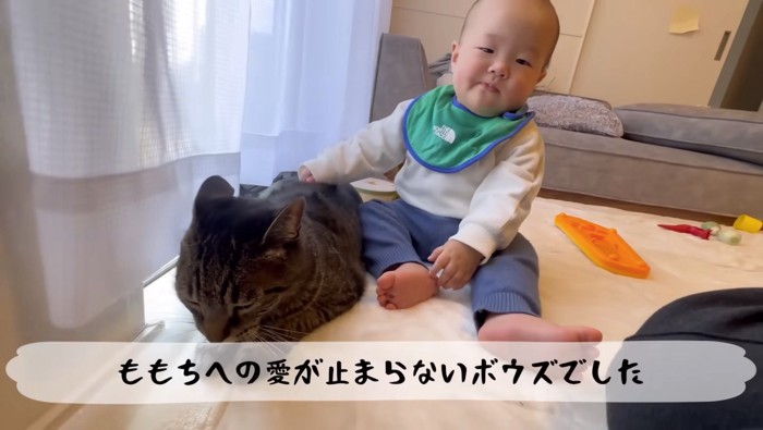 愛が止まらない赤ちゃん