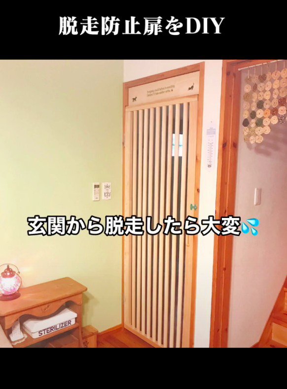 脱走防止扉