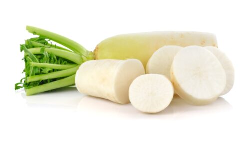 カットされた大根