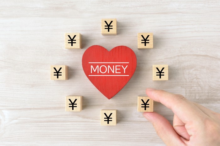 ハートとMONEY