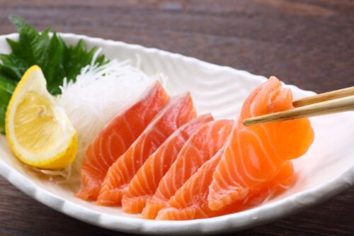 刺身サーモン
