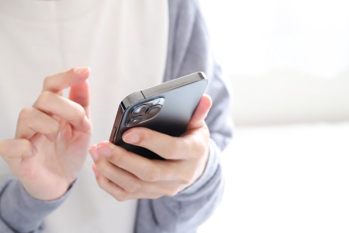 スマホの画面