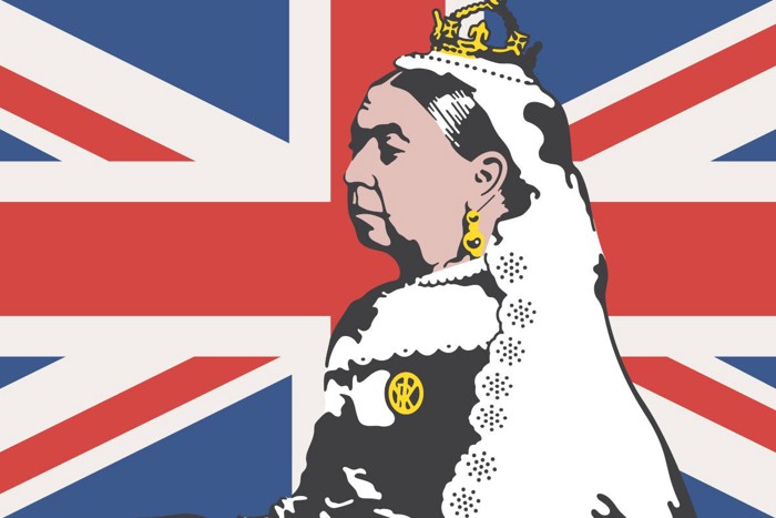 ヴィクトリア女王のイラスト