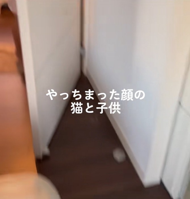 トイレへ向かう