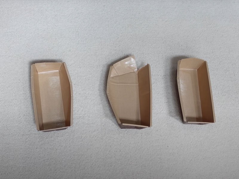 パウンドケーキ型の残骸