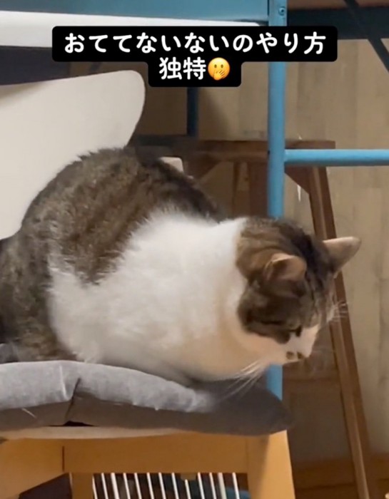 おててないない