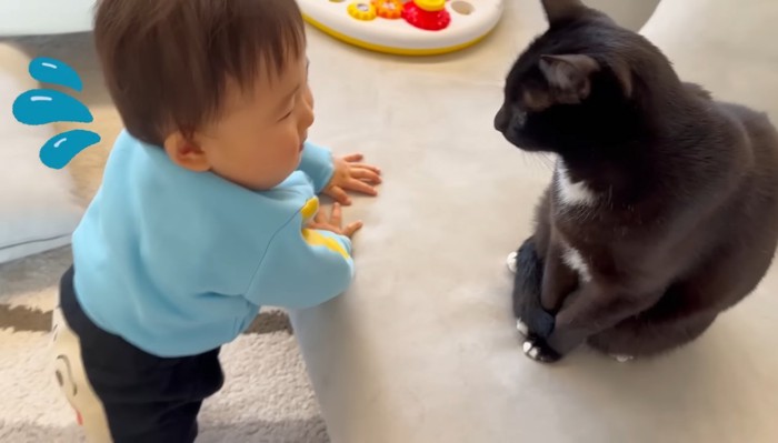 ぐずる赤ちゃん