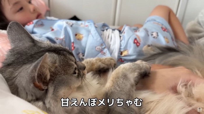 テロップ「甘えんぼメリちゃむ」