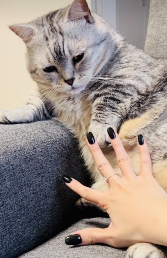 ジェネッタにパーして見せるママ