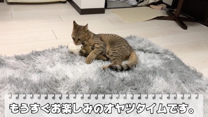 このあとはおやつタイム