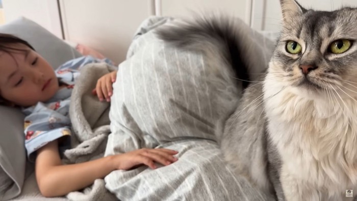 娘さんとメリちゃん