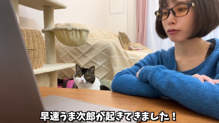 早速うま次郎が