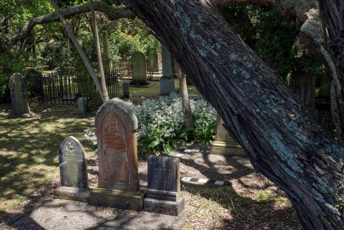 ニュージーランドにある墓