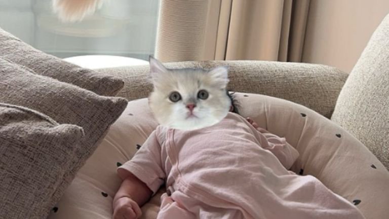 寝ている赤ちゃん