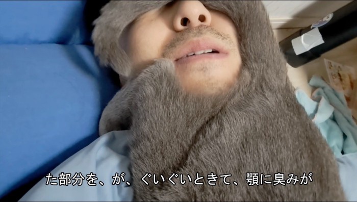 口の動きと声のタイミングがずれている飼い主