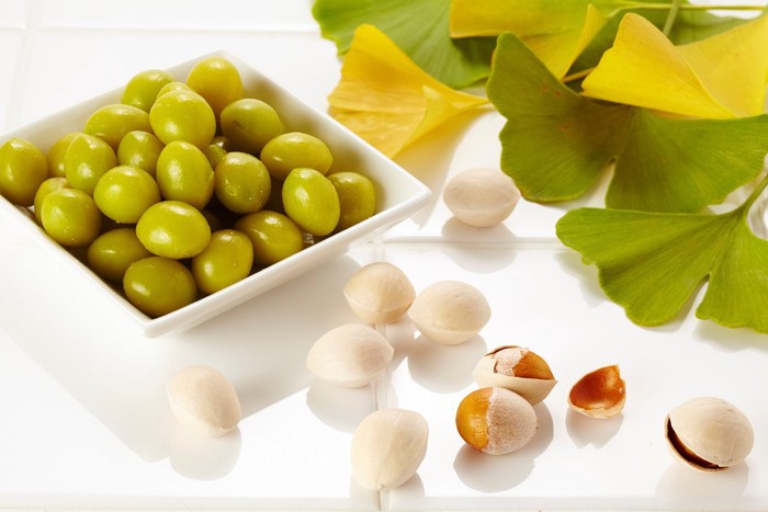 器に盛られたギンナン