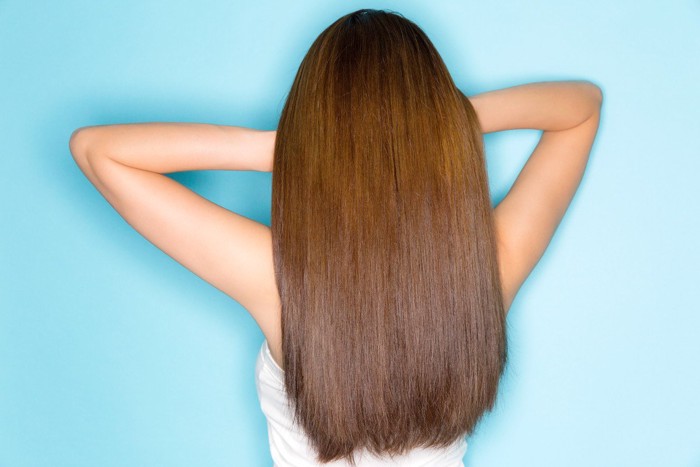 ロングヘアーの女性