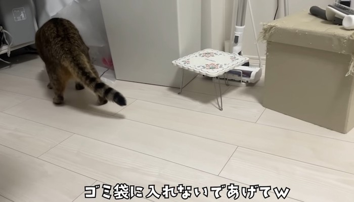 ゴミ袋に入れないで