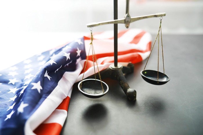 アメリカの裁判所のイメージ