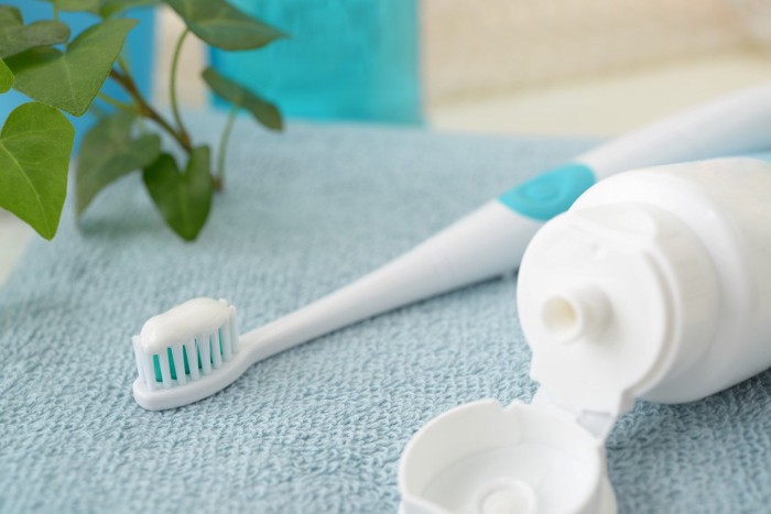 人間用の歯磨きセット