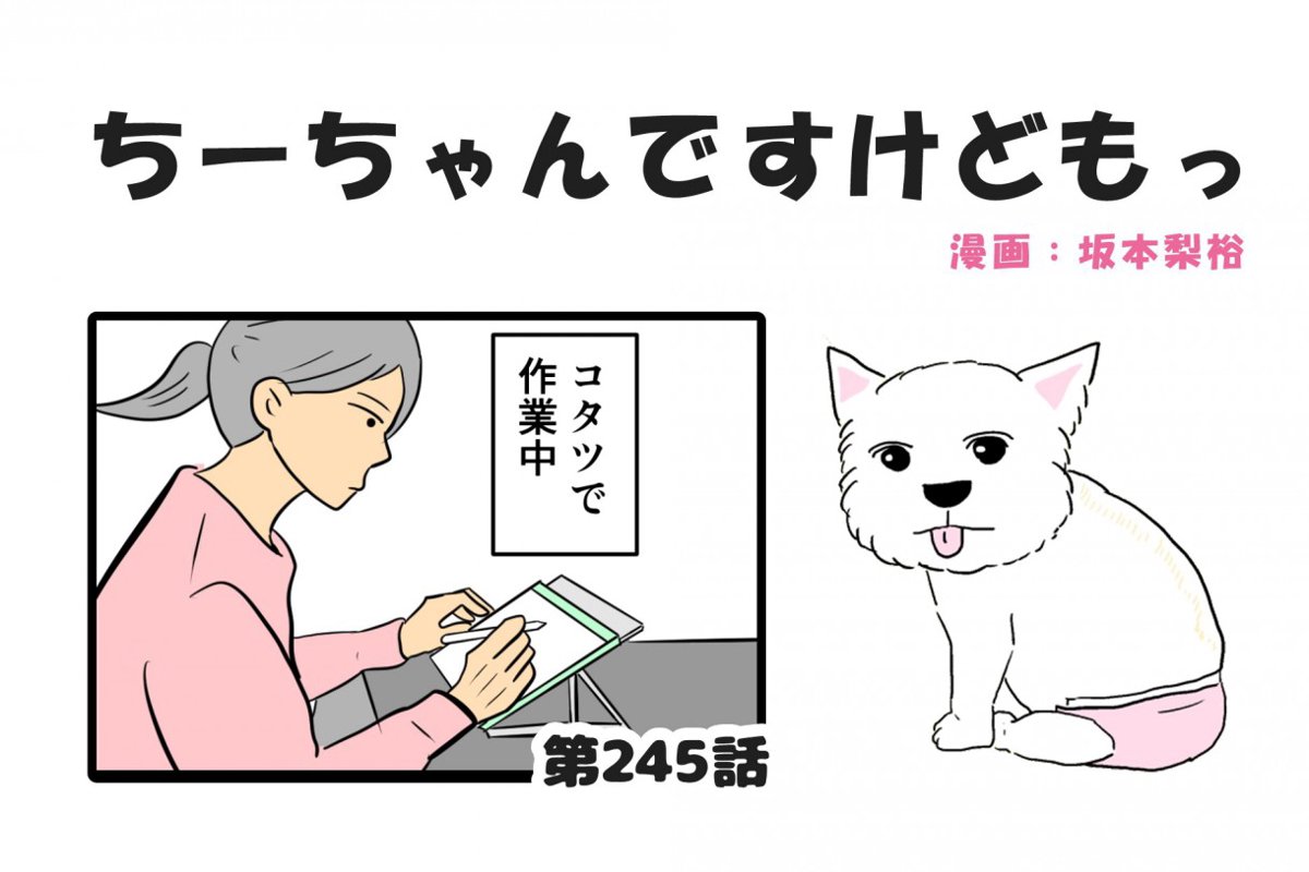 ちーちゃんですけどもっ【第245話】「冬のコタツの過ごし方」