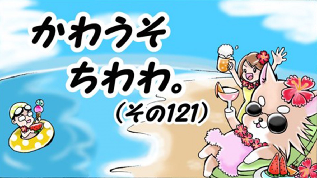 かわうそちわわ。（121） 夏のお肉祭り