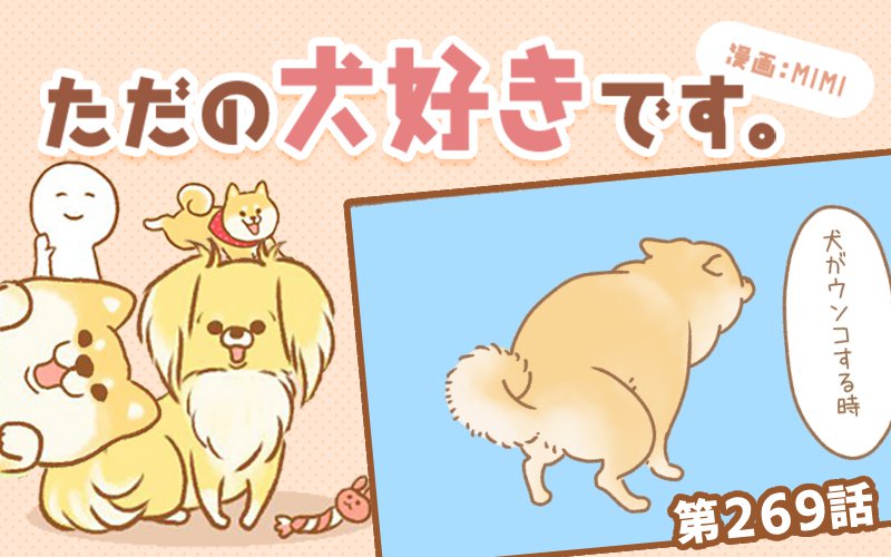 ただの犬好きです。【第269話】「ウンコの方角」