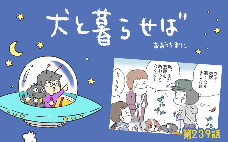 犬と暮らせば【第239話】「衣替え」