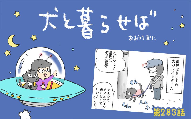 犬と暮らせば【第283話】「イヌッタラー」