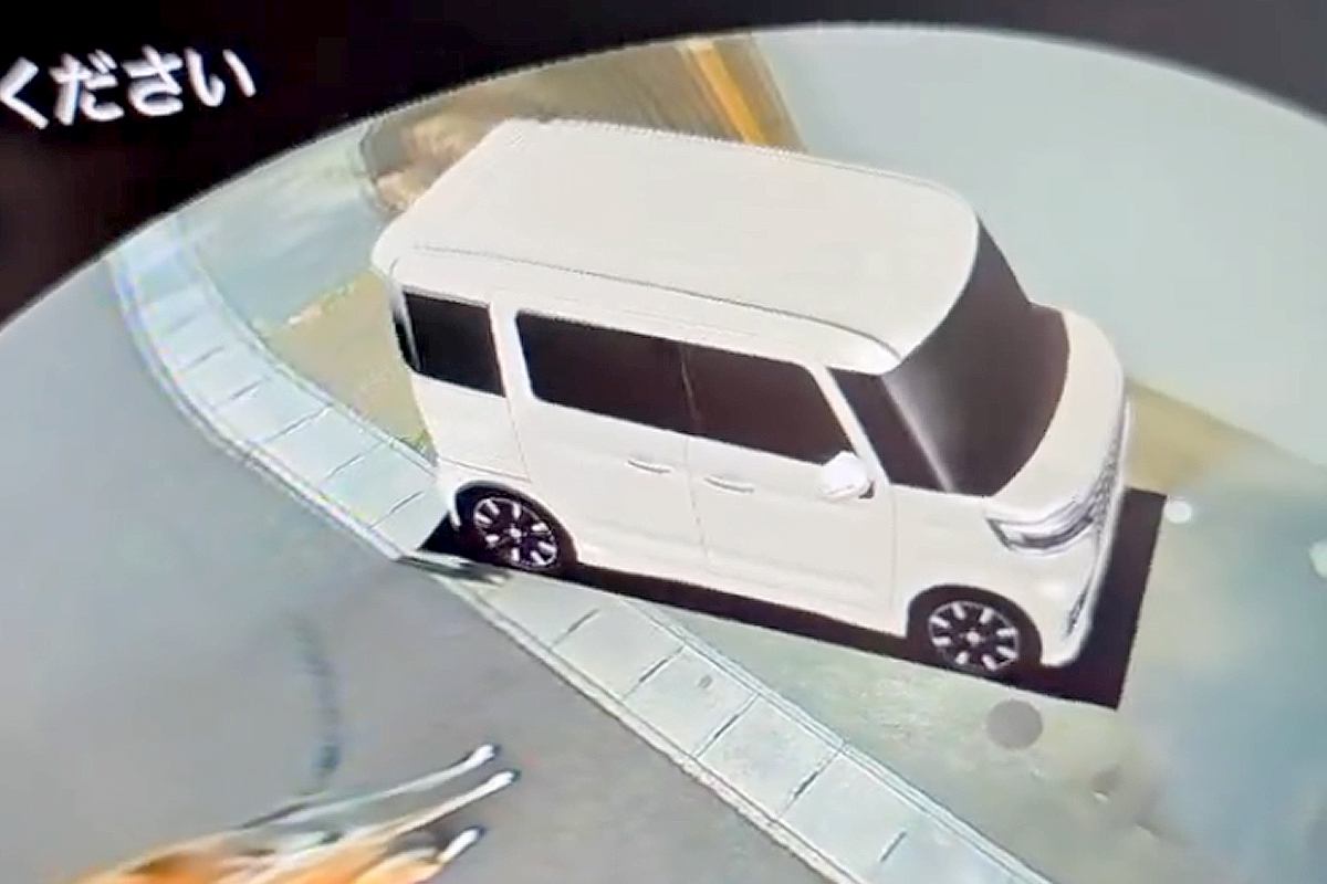 車に搭載されている『3Dカメラ』を確認した結果→なぜか『犬』が映っていて…シュールすぎる『爆笑の光景』が55万再生「リアルタイムで草」