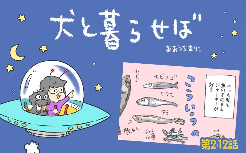 犬と暮らせば【第212話】「おさかなジャーキー」