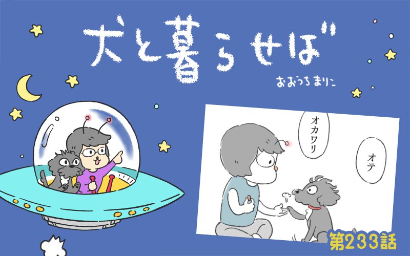 犬と暮らせば【第233話】「新技」