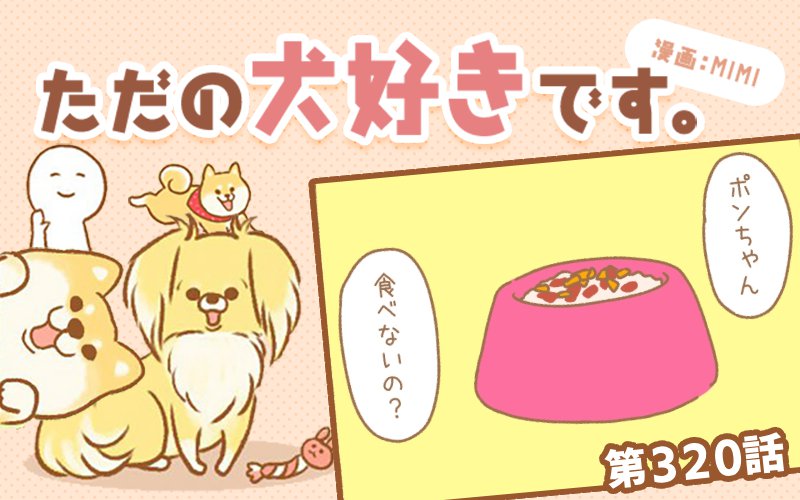 ただの犬好きです。【第320話】「食べないの？」