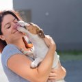 犬が『執拗に顔を舐…