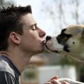 犬とのキスが孕んで…