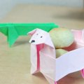 犬の折り紙　かわい…