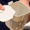 ゴミ箱を壊した犬→『…