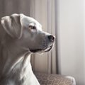 何を見てるの？犬が…