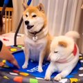 姪っ子のトランポリ…