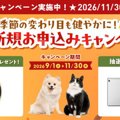 ペット保険ご成約で…