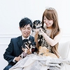 プロによる犬の撮影…